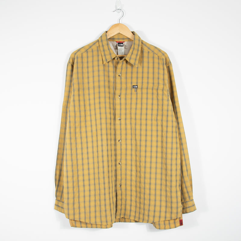 The North Face Long Sleeve Shirt - Yellow - Large