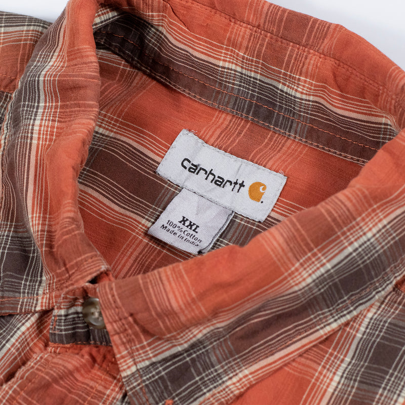 Carhartt Long Sleeve Shirt - Orange - XX-Large