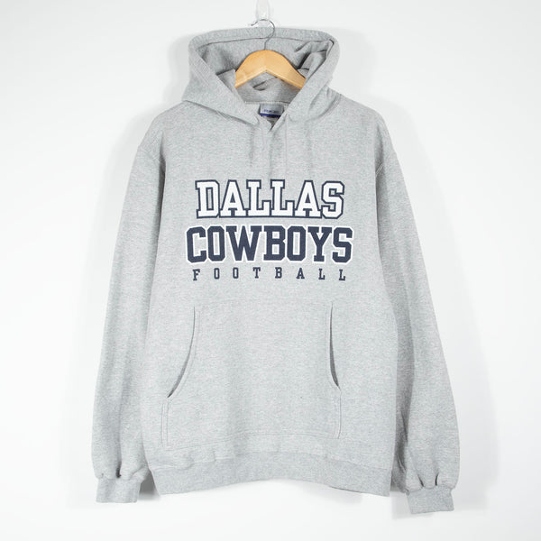 Reebok Dallas Cowboys Hoodie - Grey - Medium