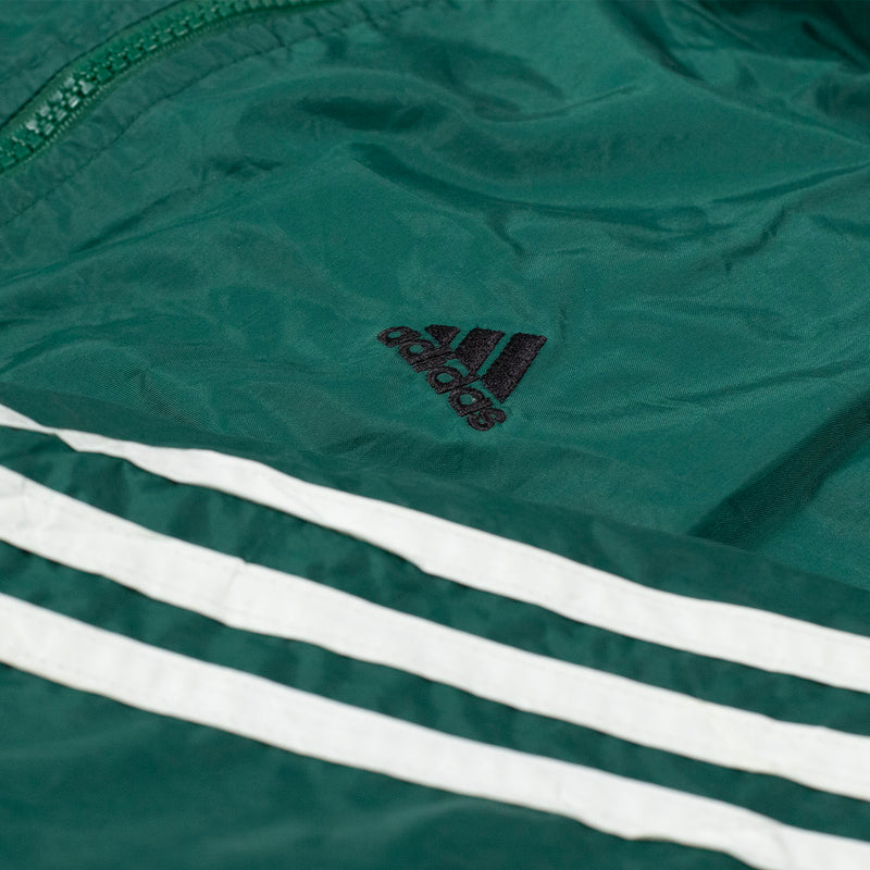 adidas Track Jacket - Green/Black - Medium