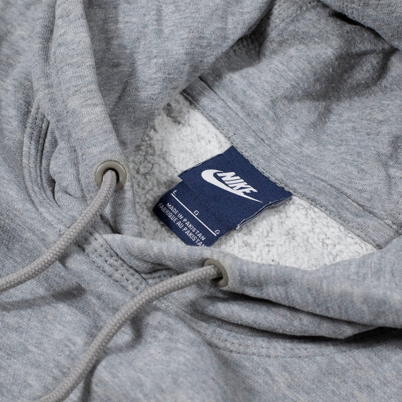Nike Swoosh Pullover Hoodie - Grey - Large