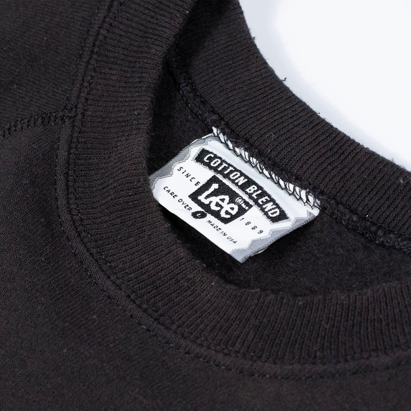 Lee Spellout Sweatshirt - Black - Large